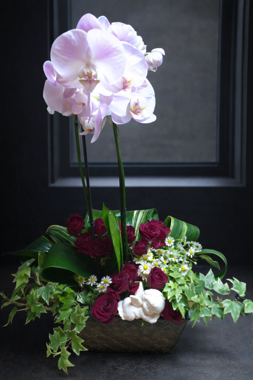 Orchid and Ivy Angel Garden