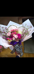 Sweetheart Wrapped Bouquet