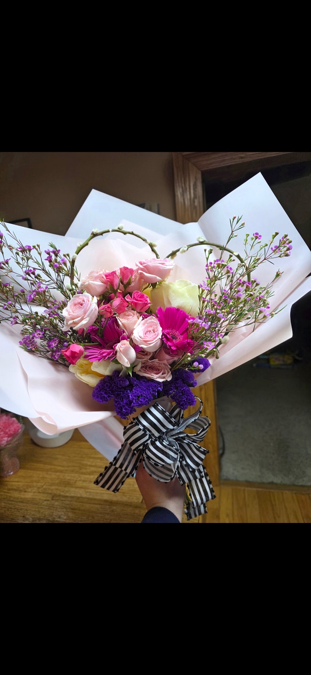 Sweetheart Wrapped Bouquet