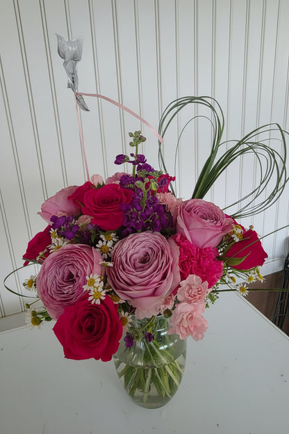Birthday Balloon Vase Arrangement